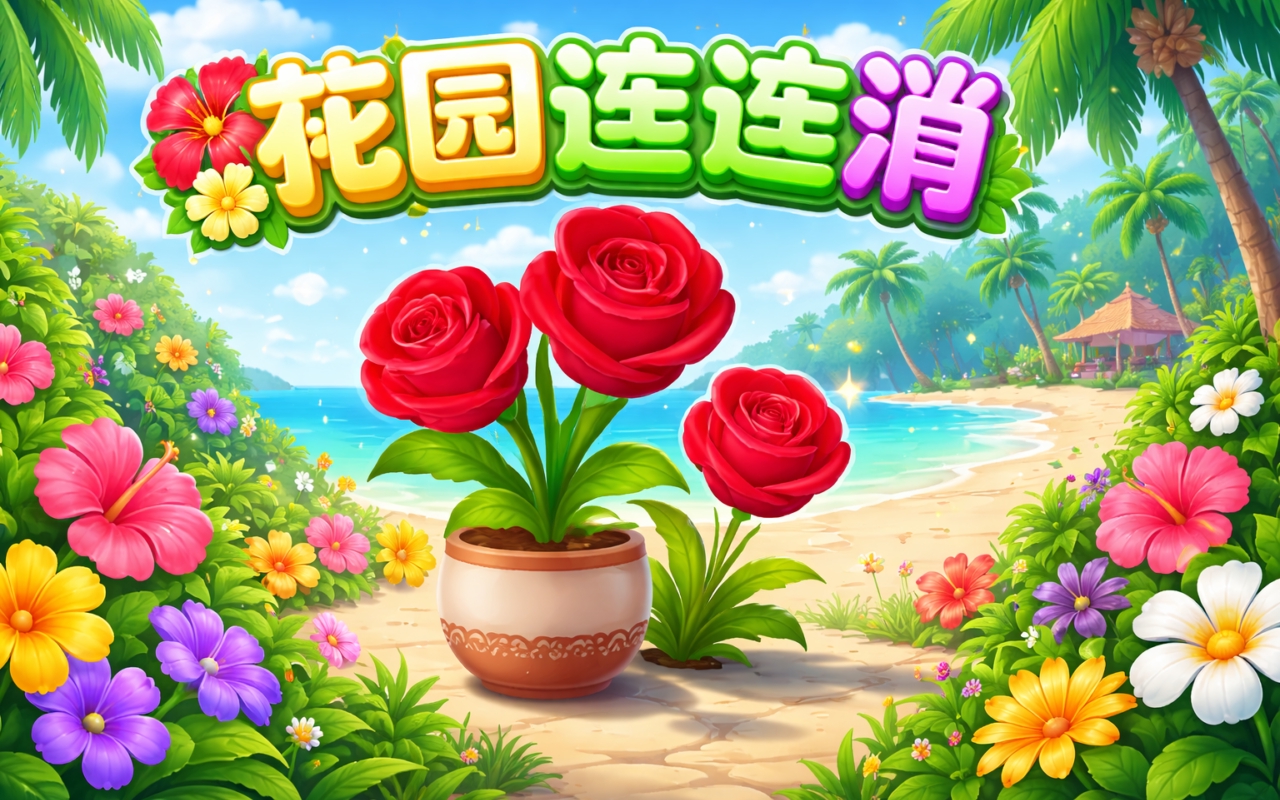 花园连连消