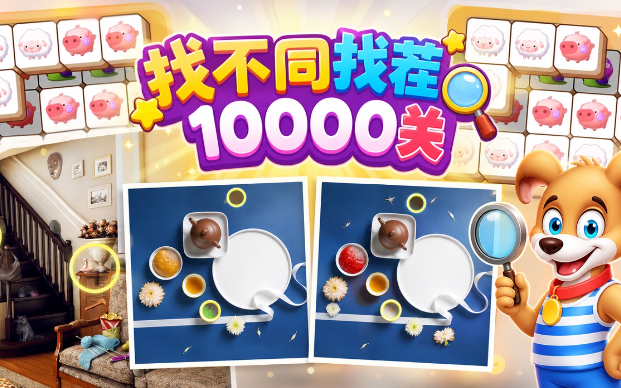 找不同找茬10000关