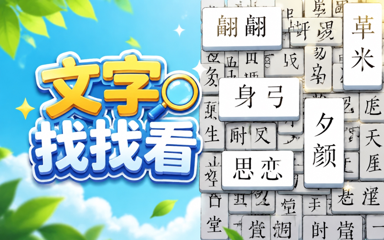 文字找找看
