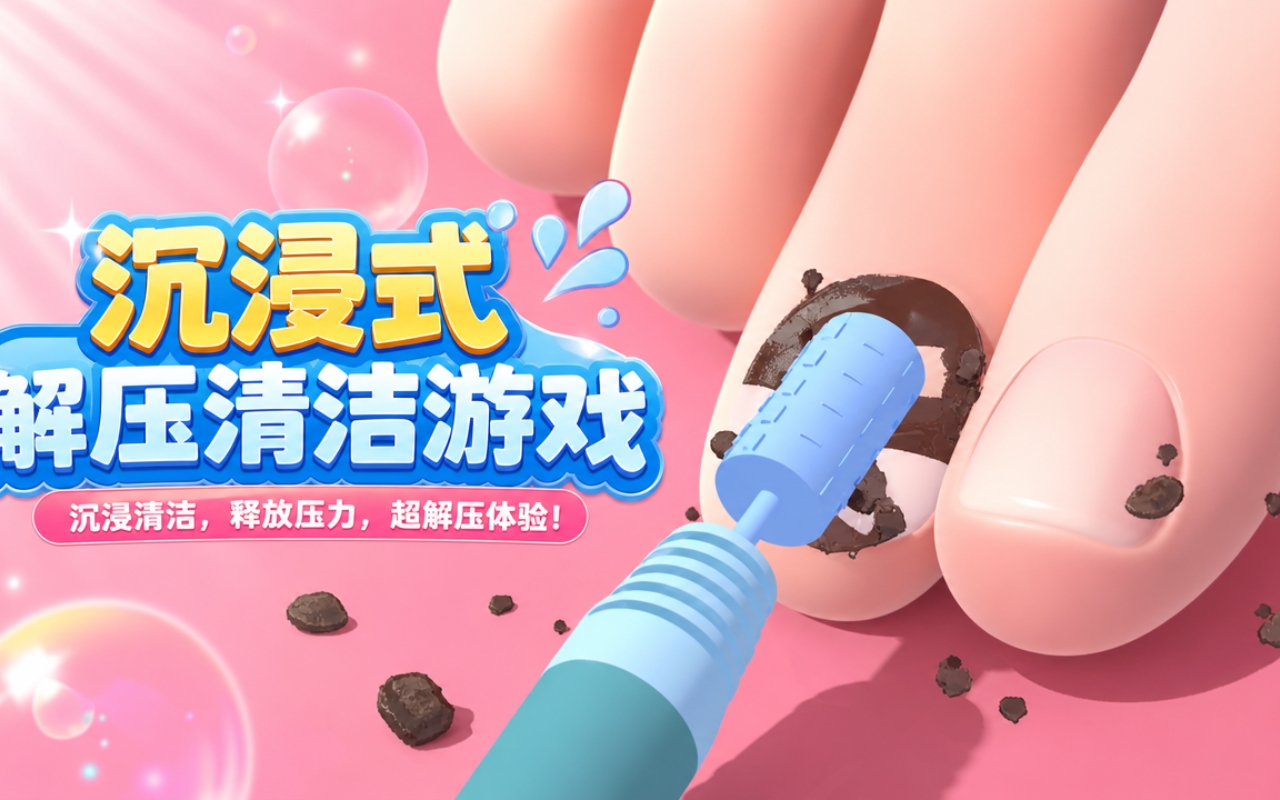 沉浸式解压清洁游戏