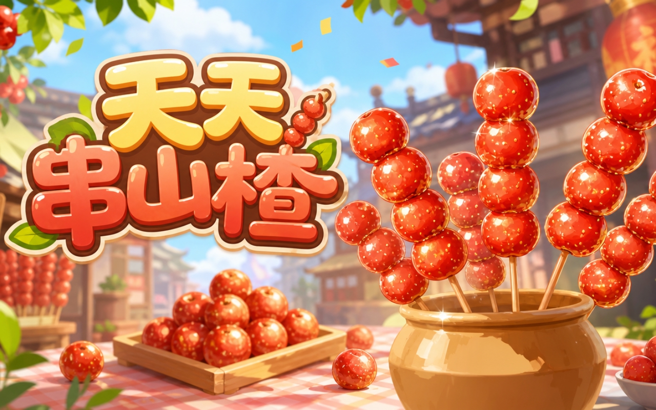 天天串山楂
