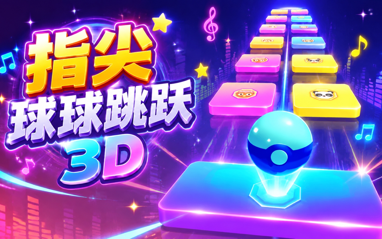 指尖球球跳跃3D
