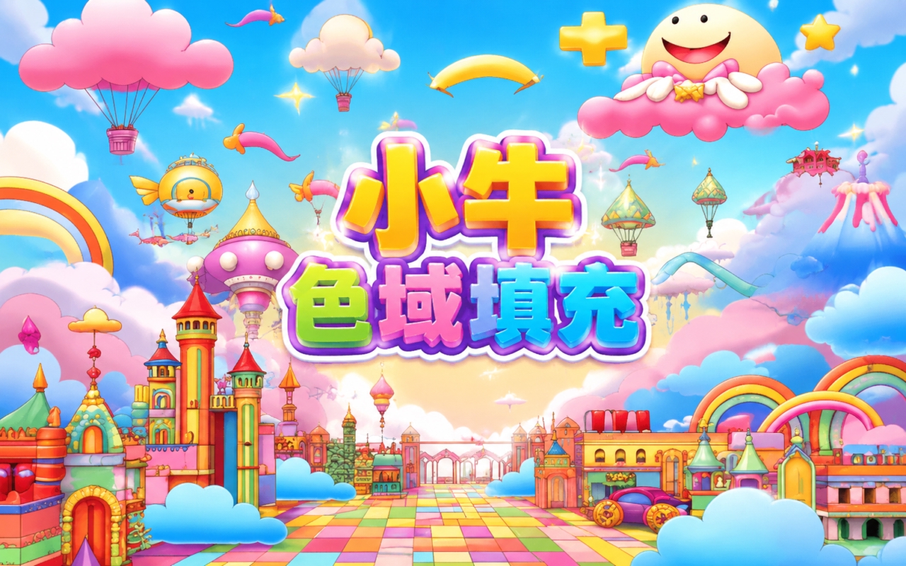小牛色域填充
