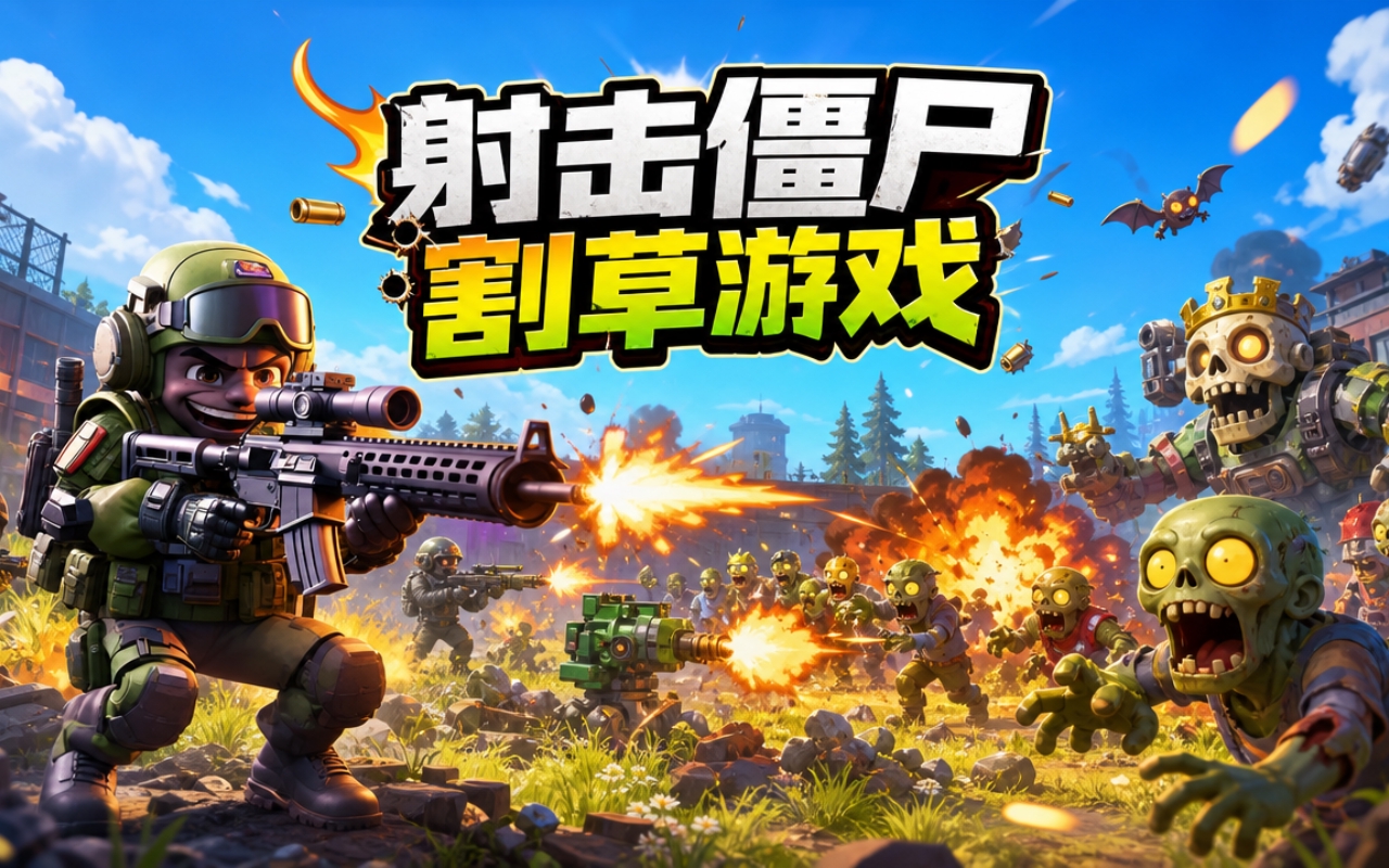 射击僵尸割草游戏