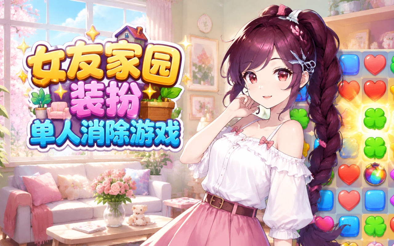 女友家园装扮单人消除游戏