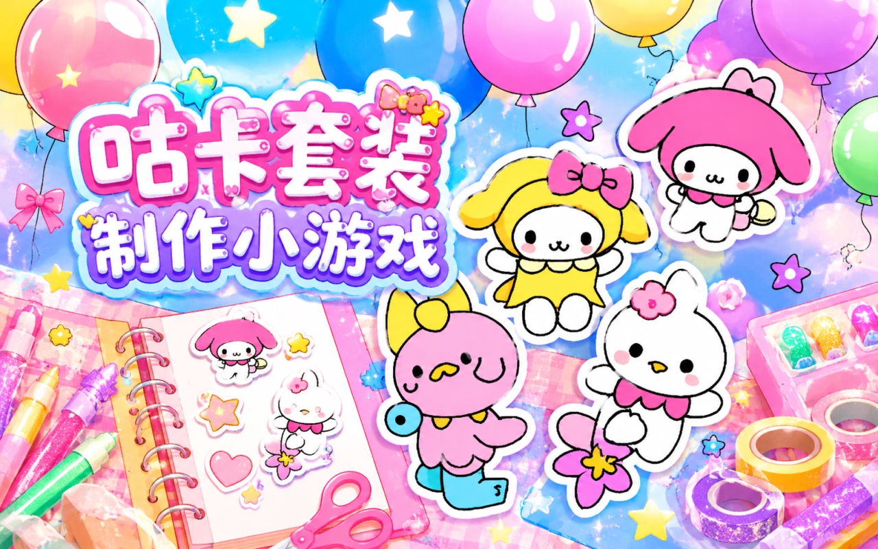 咕卡套装制作小游戏