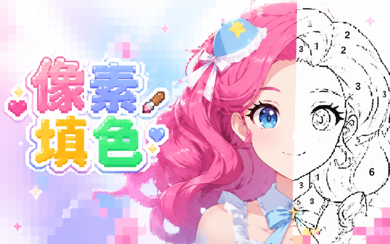 像素填色