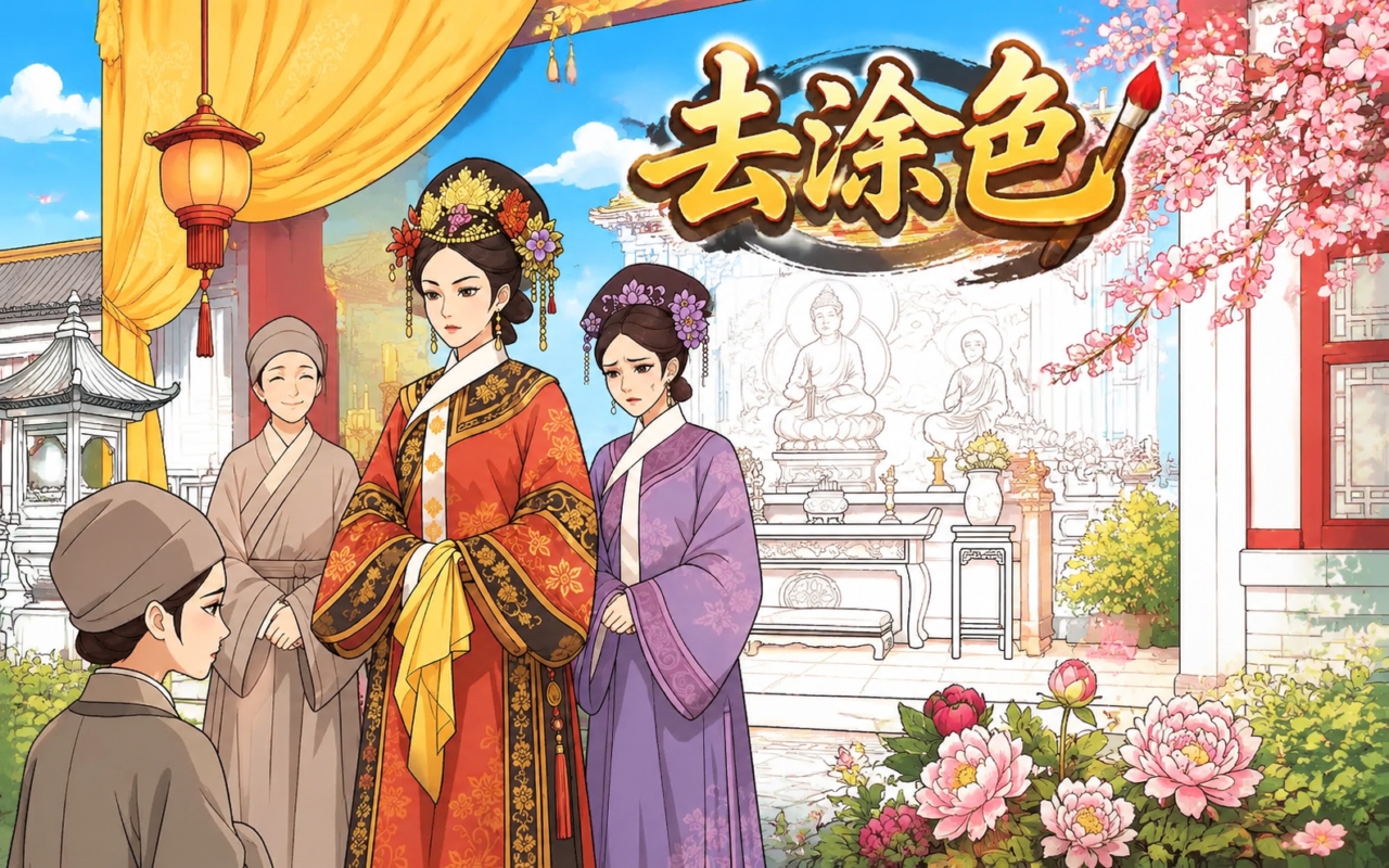 去涂色
