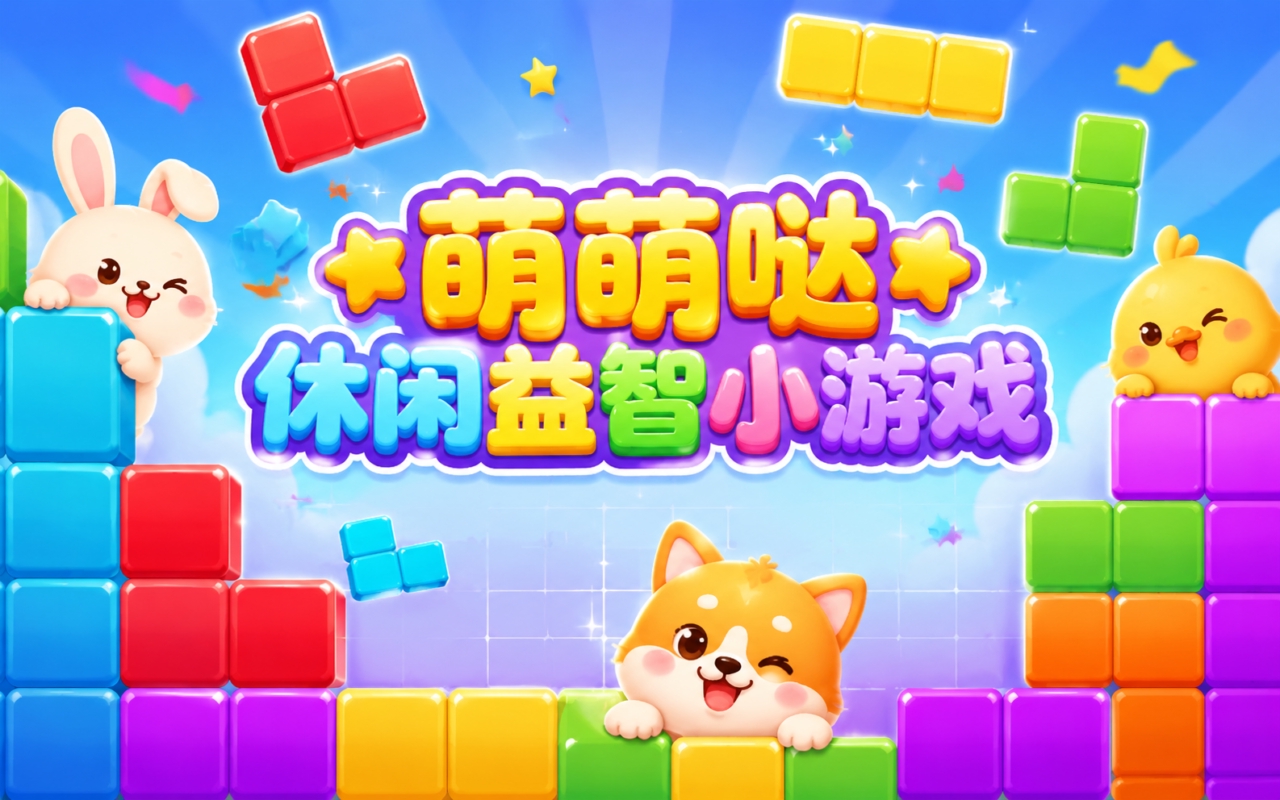 萌萌哒休闲益智小游戏
