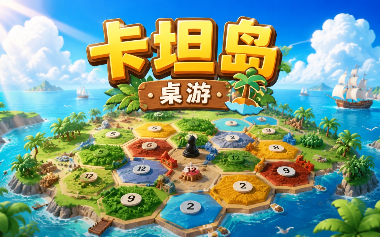 卡坦岛桌游