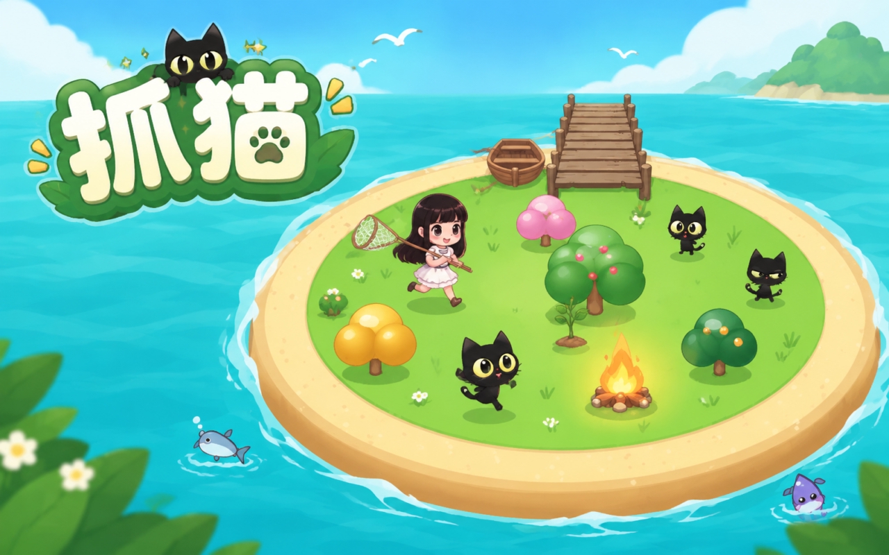 抓猫