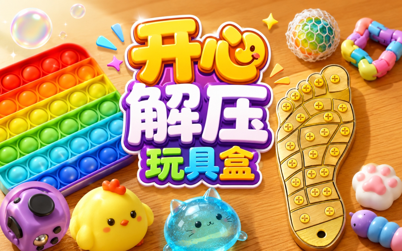 开心解压玩具盒