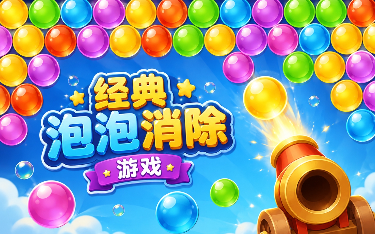 经典泡泡消除游戏