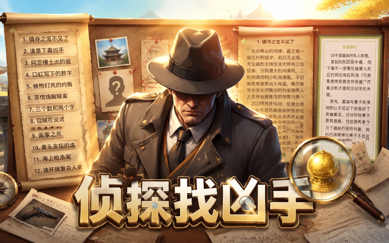 侦探找凶手