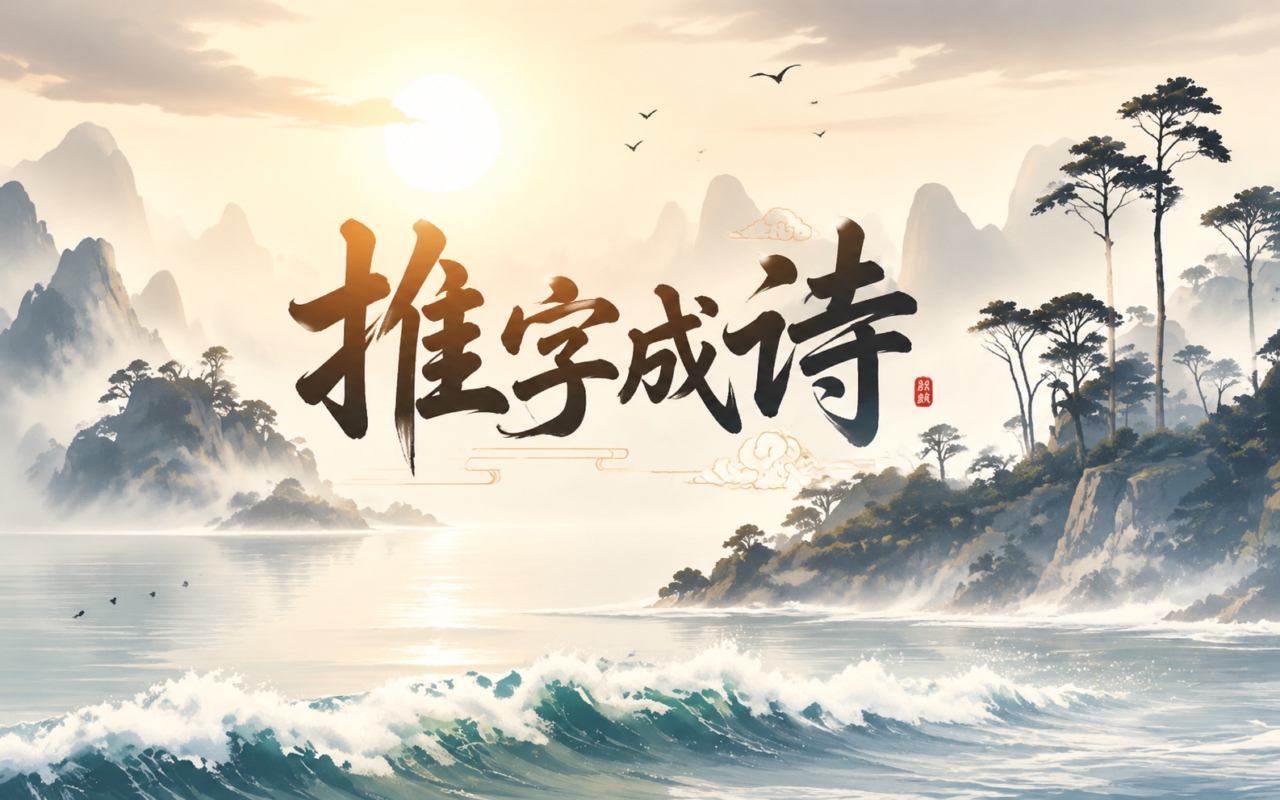 推字成诗
