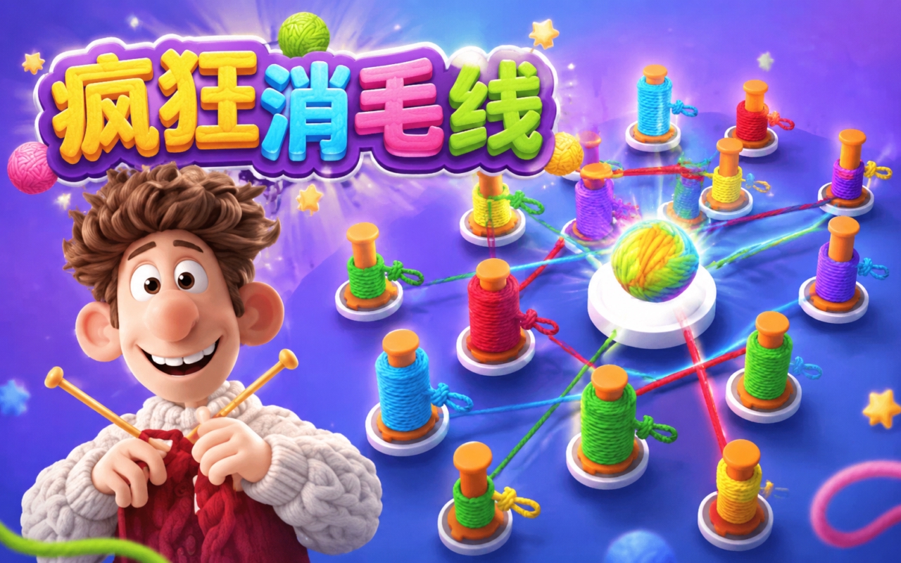 疯狂消毛线