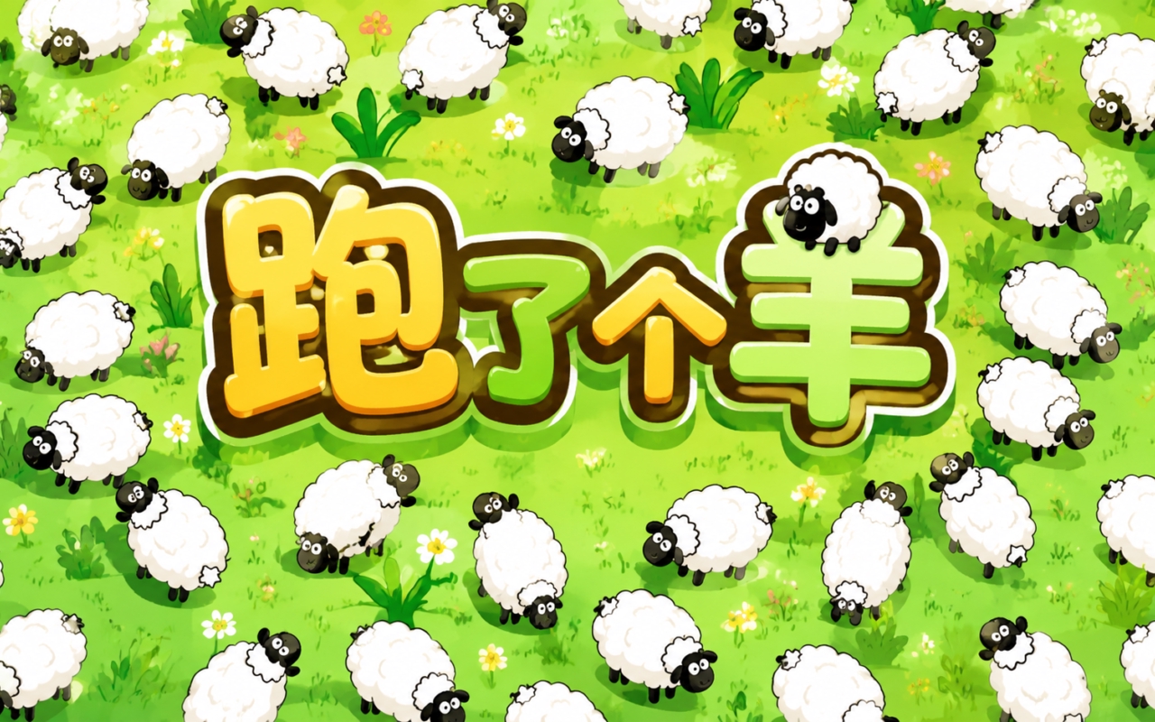 跑了个羊