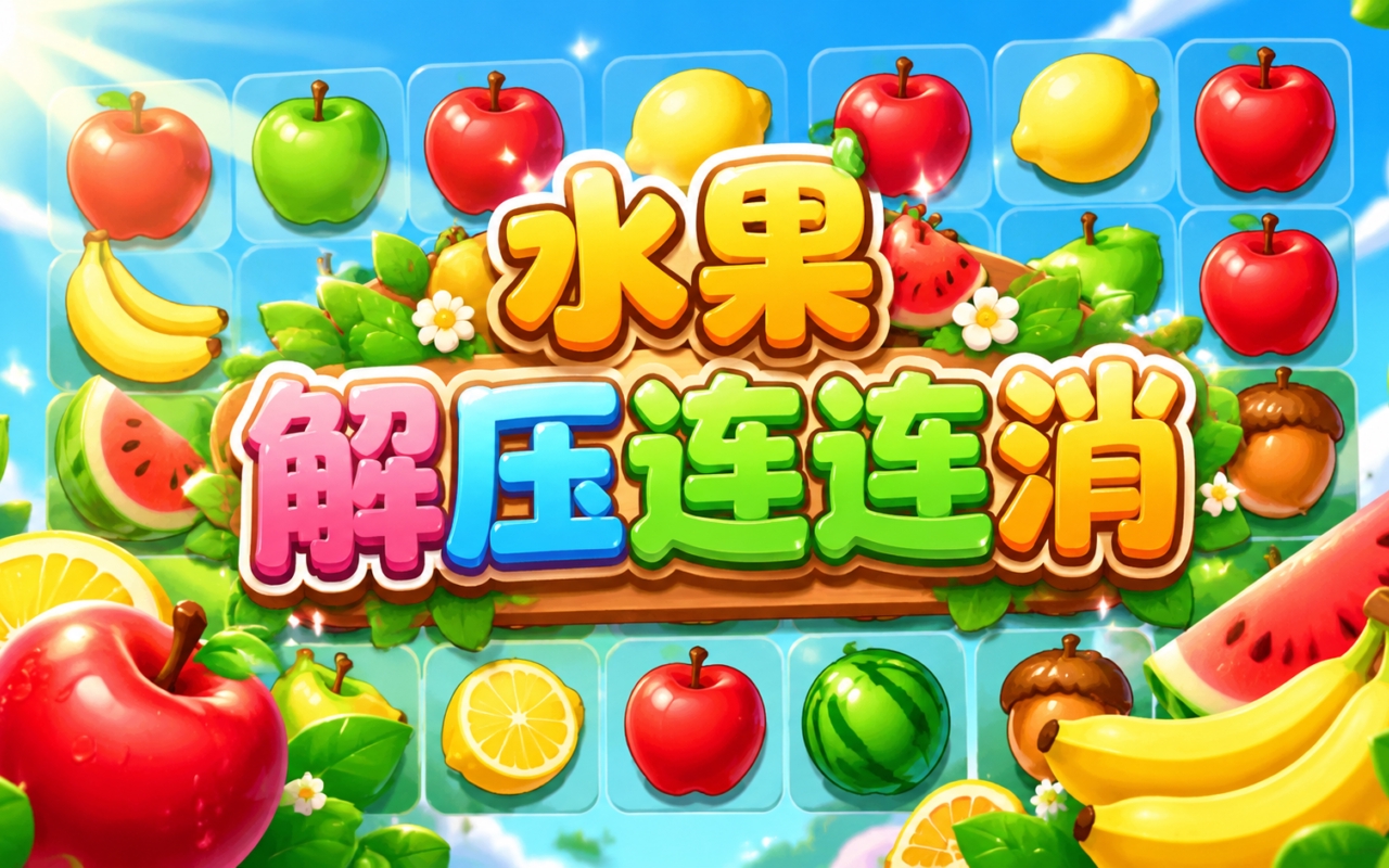 水果解压连连消