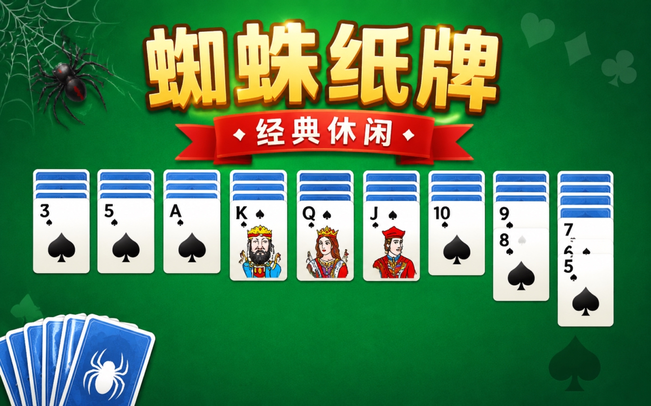蜘蛛纸牌经典休闲