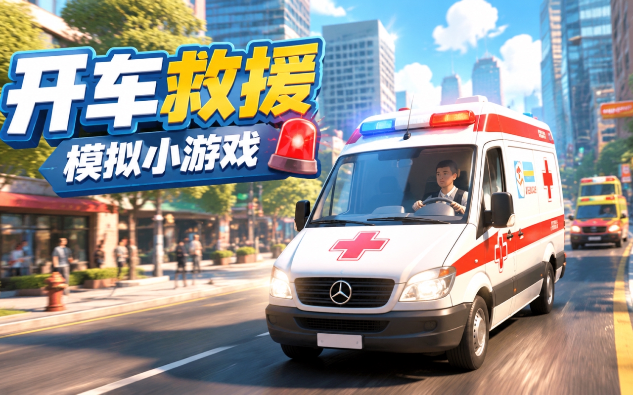 开车救援模拟小游戏