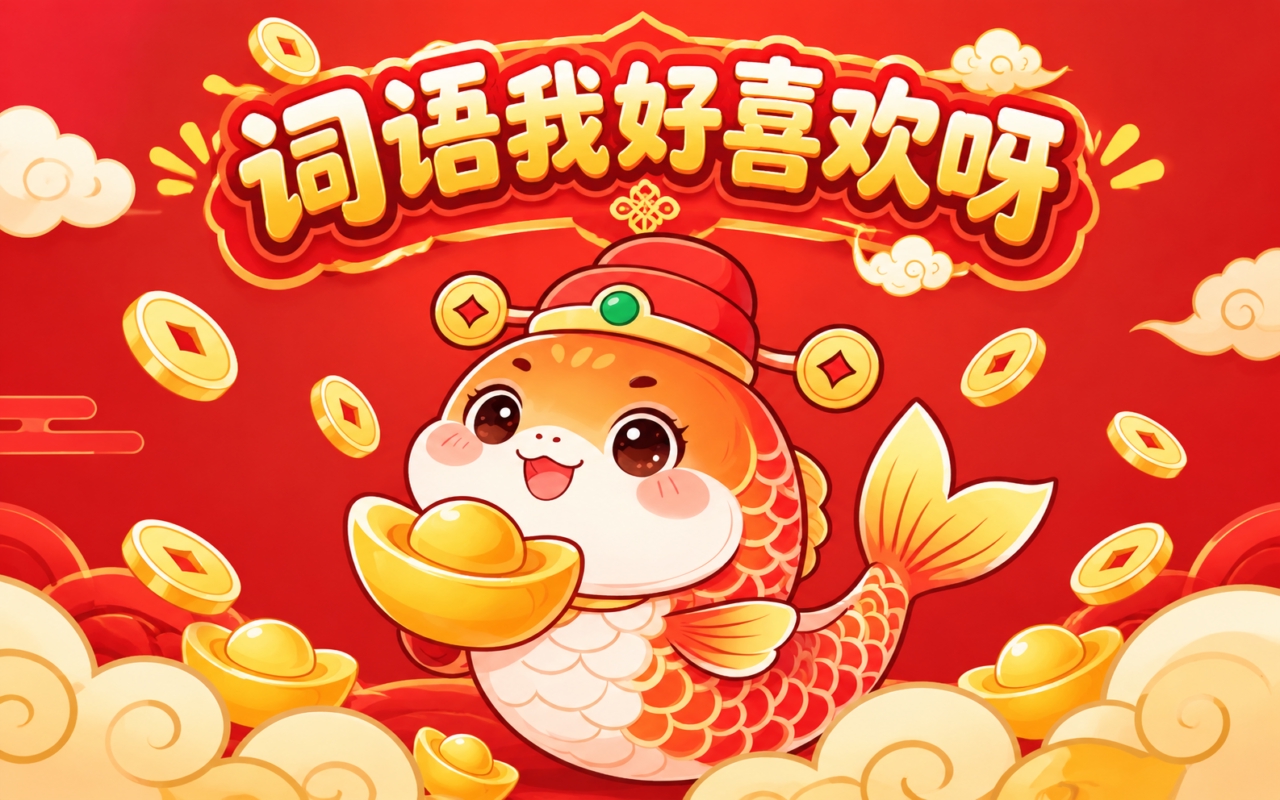 词语我好喜欢呀