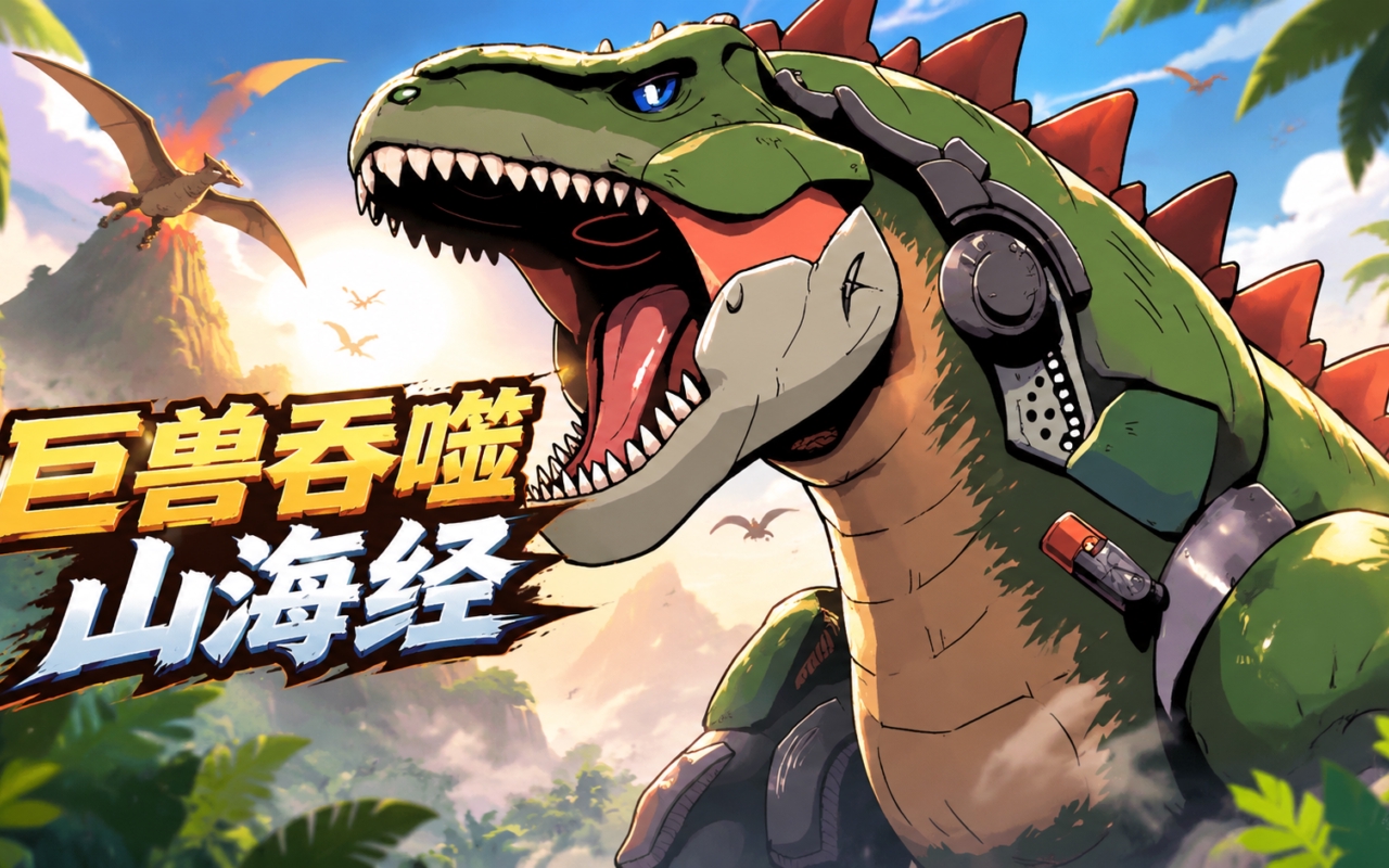 巨兽吞噬山海经