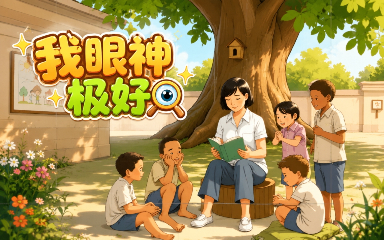 我眼神极好