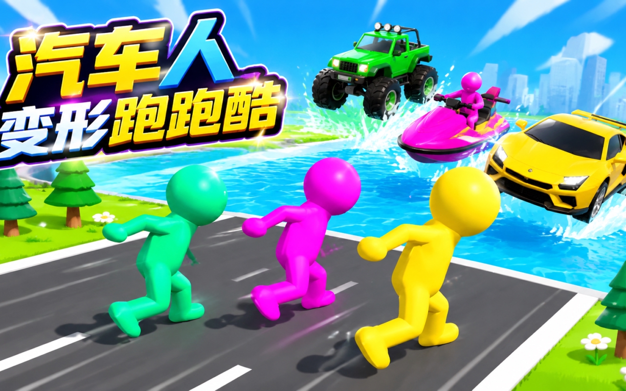 汽车人变形跑跑酷
