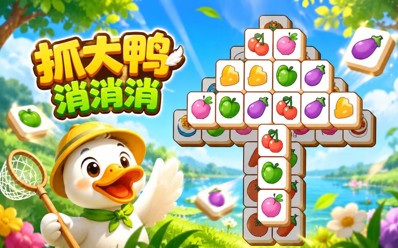 抓大鸭消消消