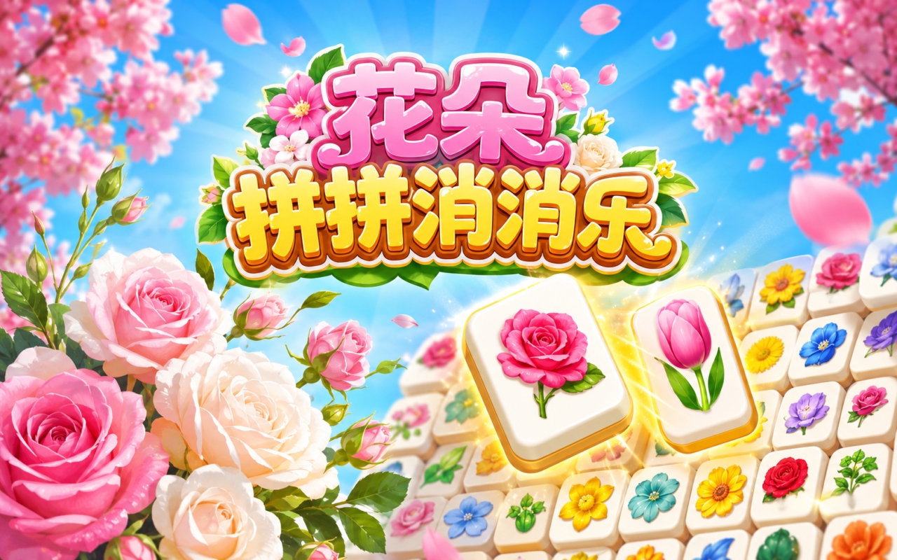 花朵拼拼消消乐