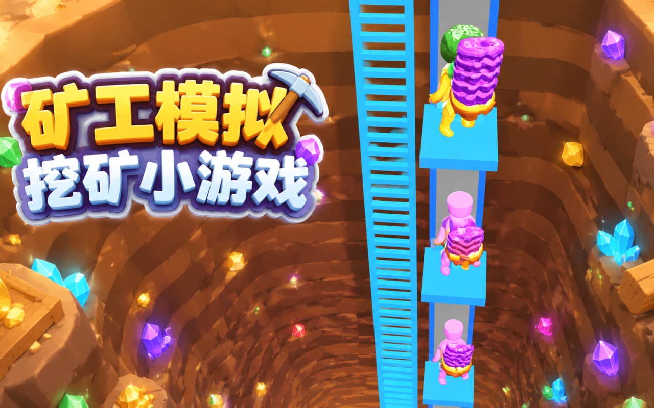 矿工模拟挖矿小游戏