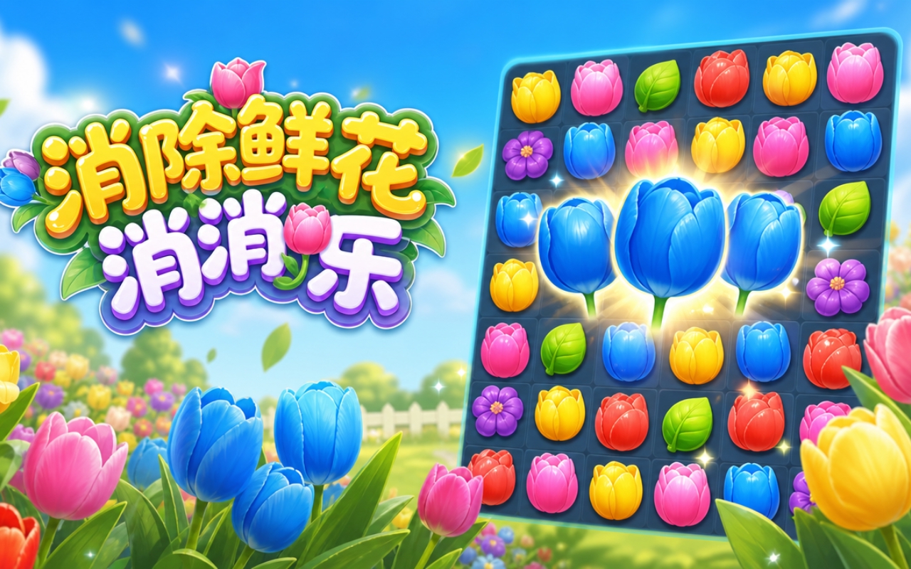 消除鲜花消消乐