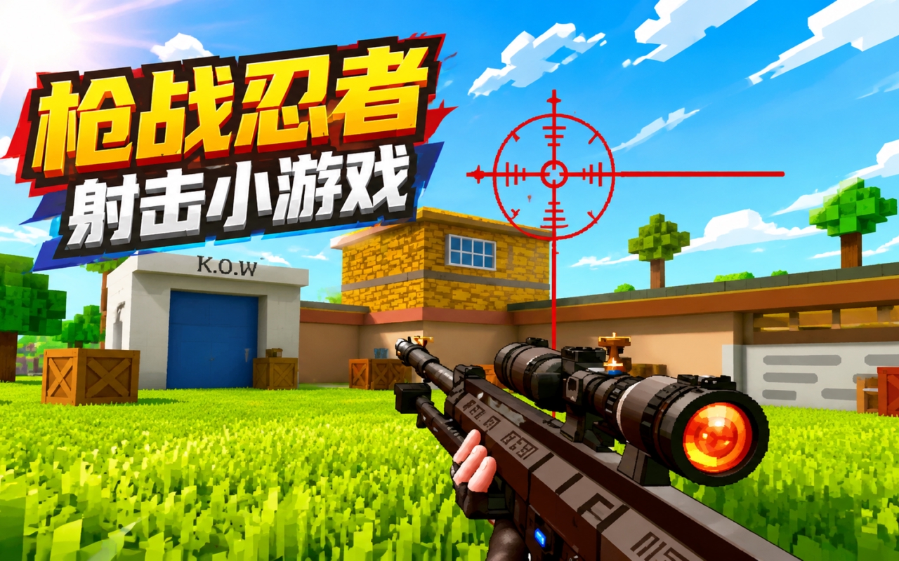 枪战忍者射击小游戏