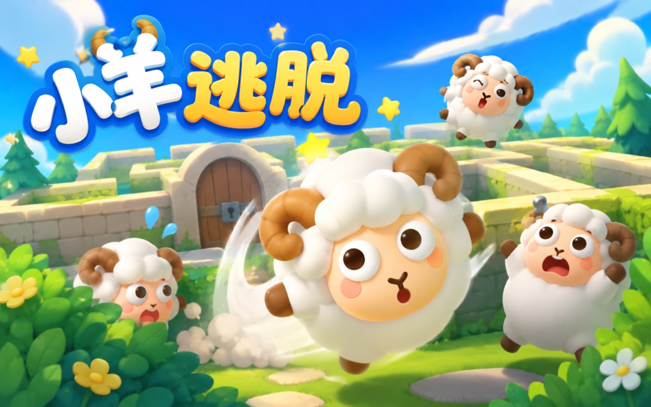小羊逃脱