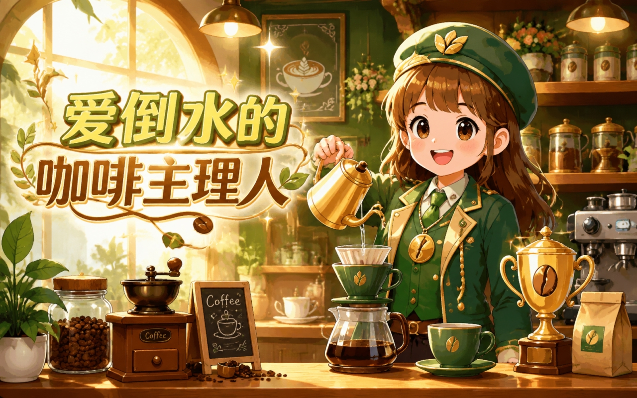 爱倒水的咖啡主理人