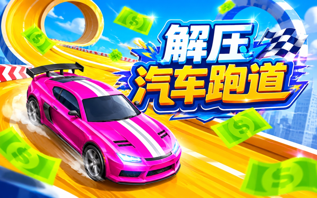 解压汽车跑道