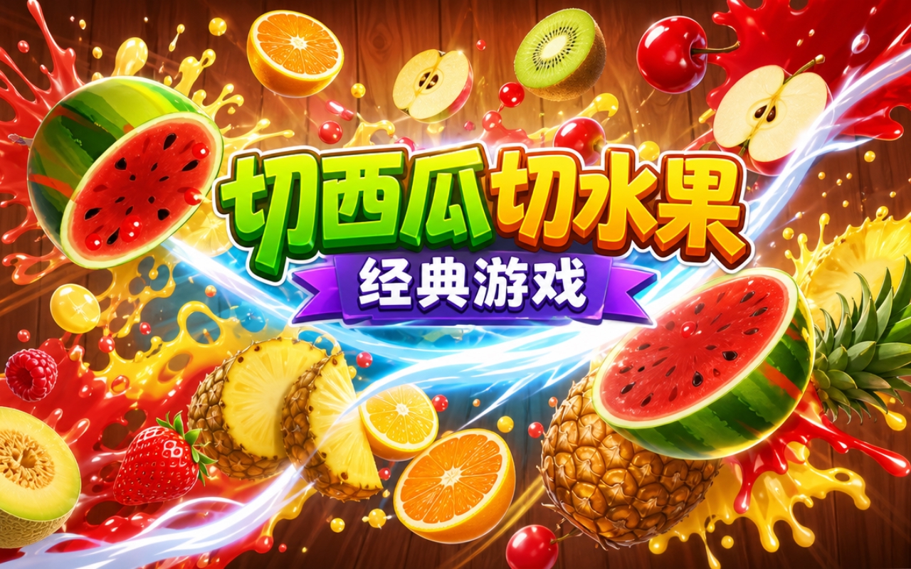 切西瓜切水果经典游戏