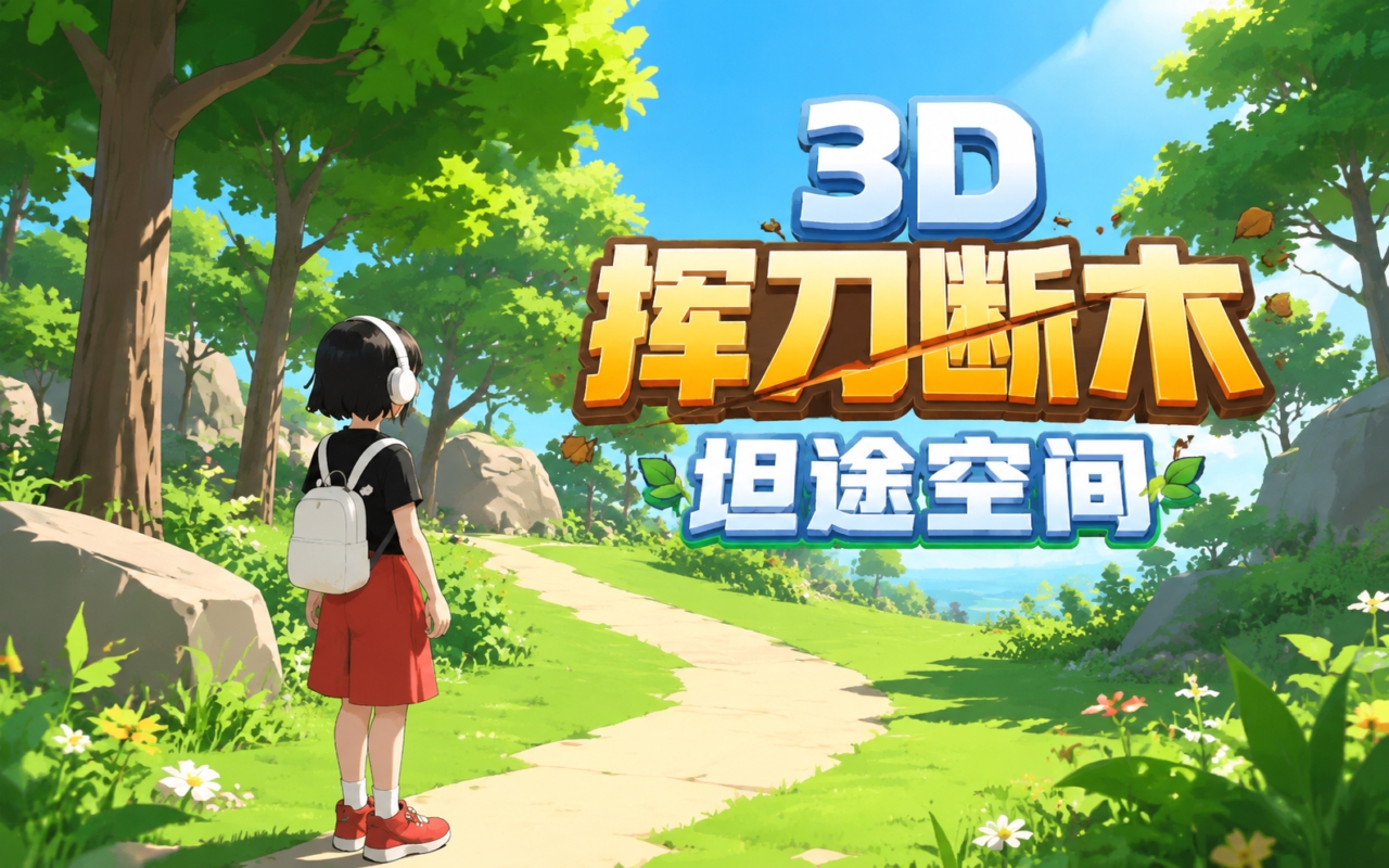3D挥刀断木坦途空间