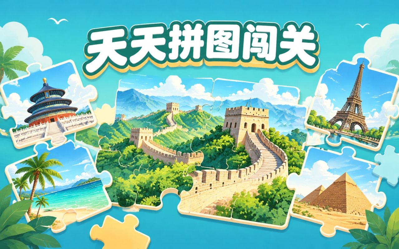 天天拼图闯关