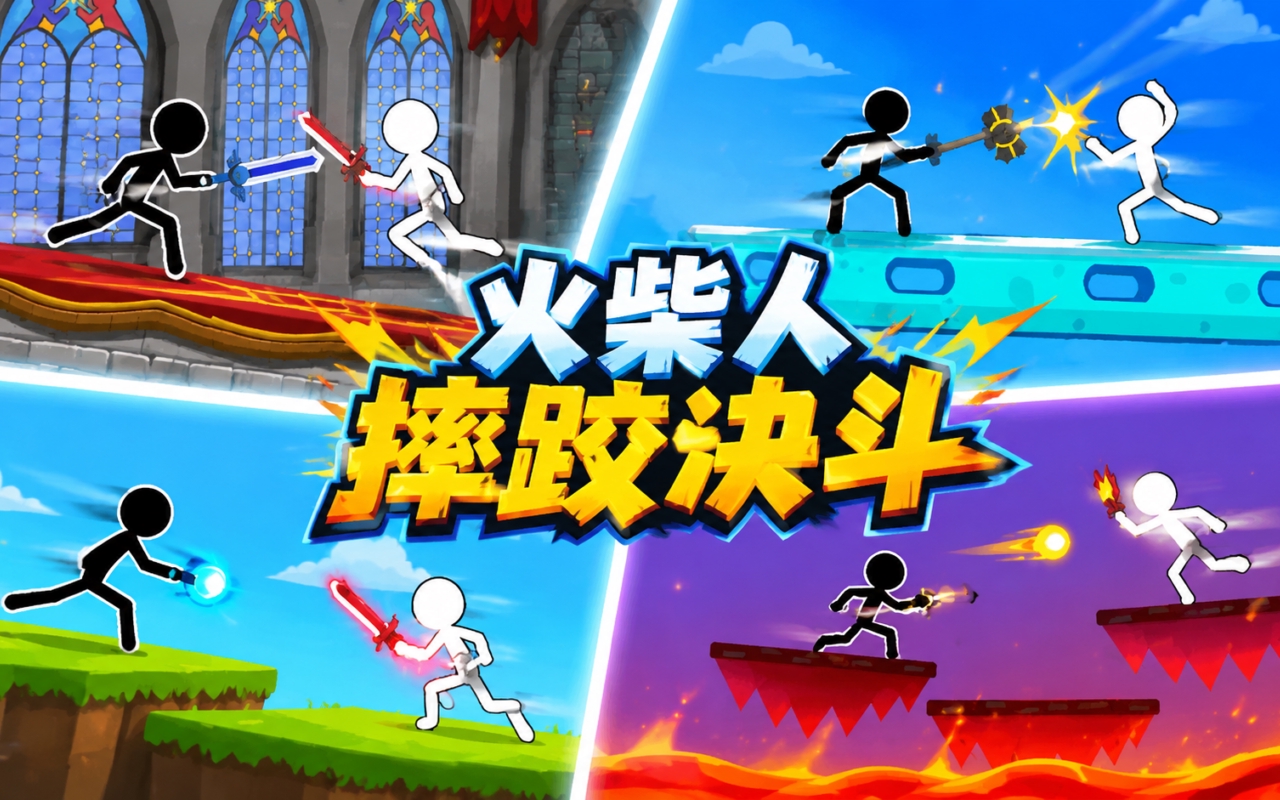 火柴人摔跤决斗