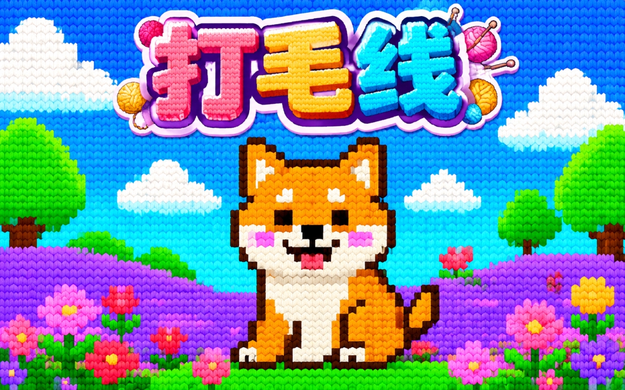 打毛线