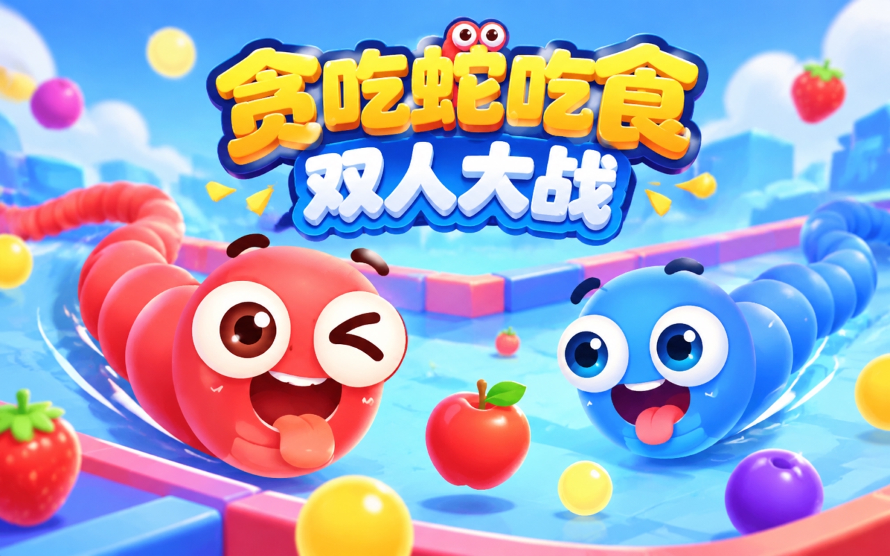 贪吃蛇吃食双人大战