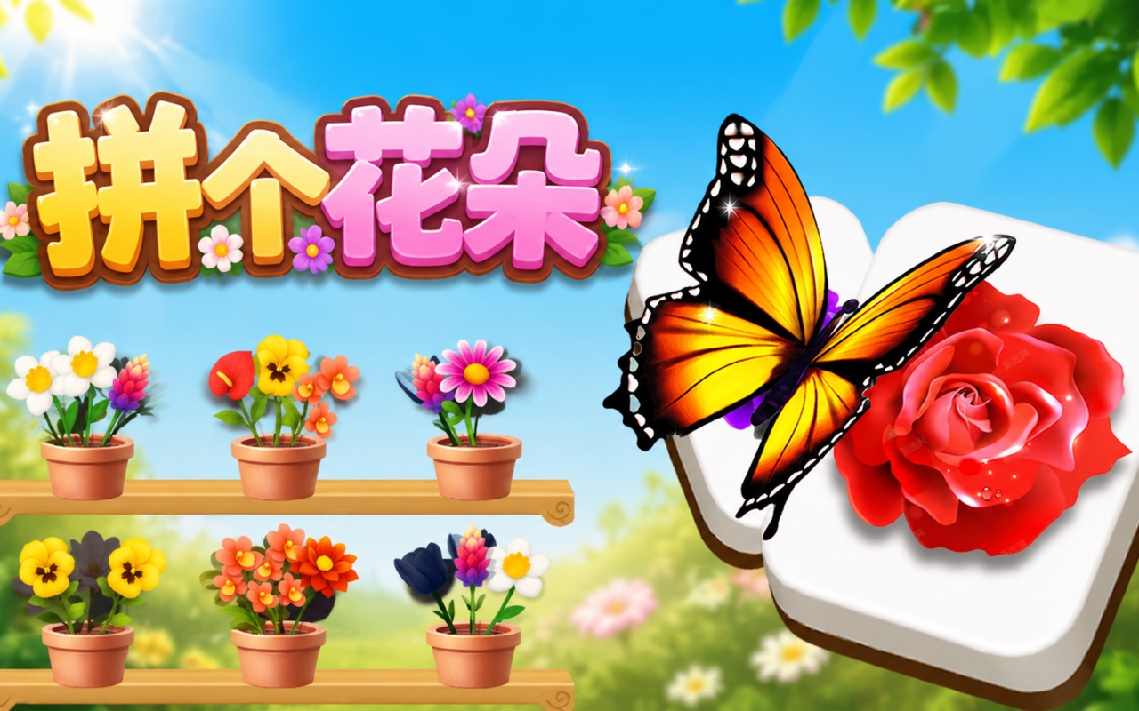 拼个花朵
