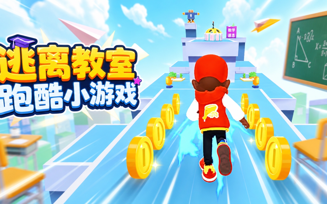 逃离教室跑酷小游戏