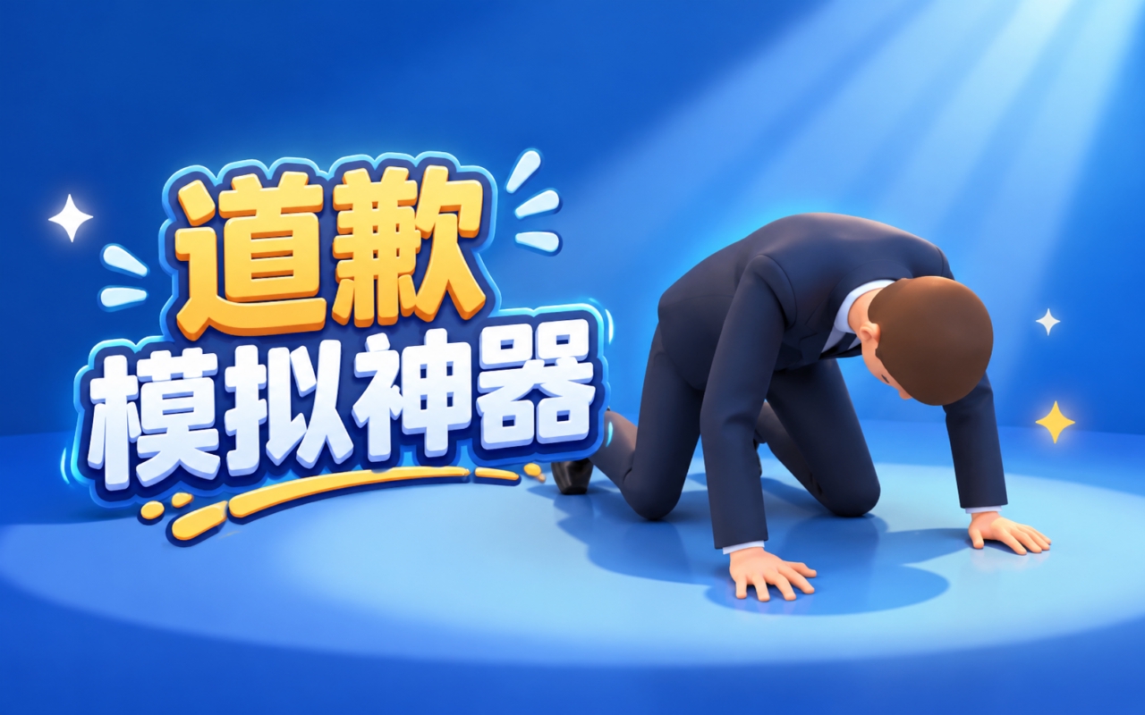 道歉模拟神器