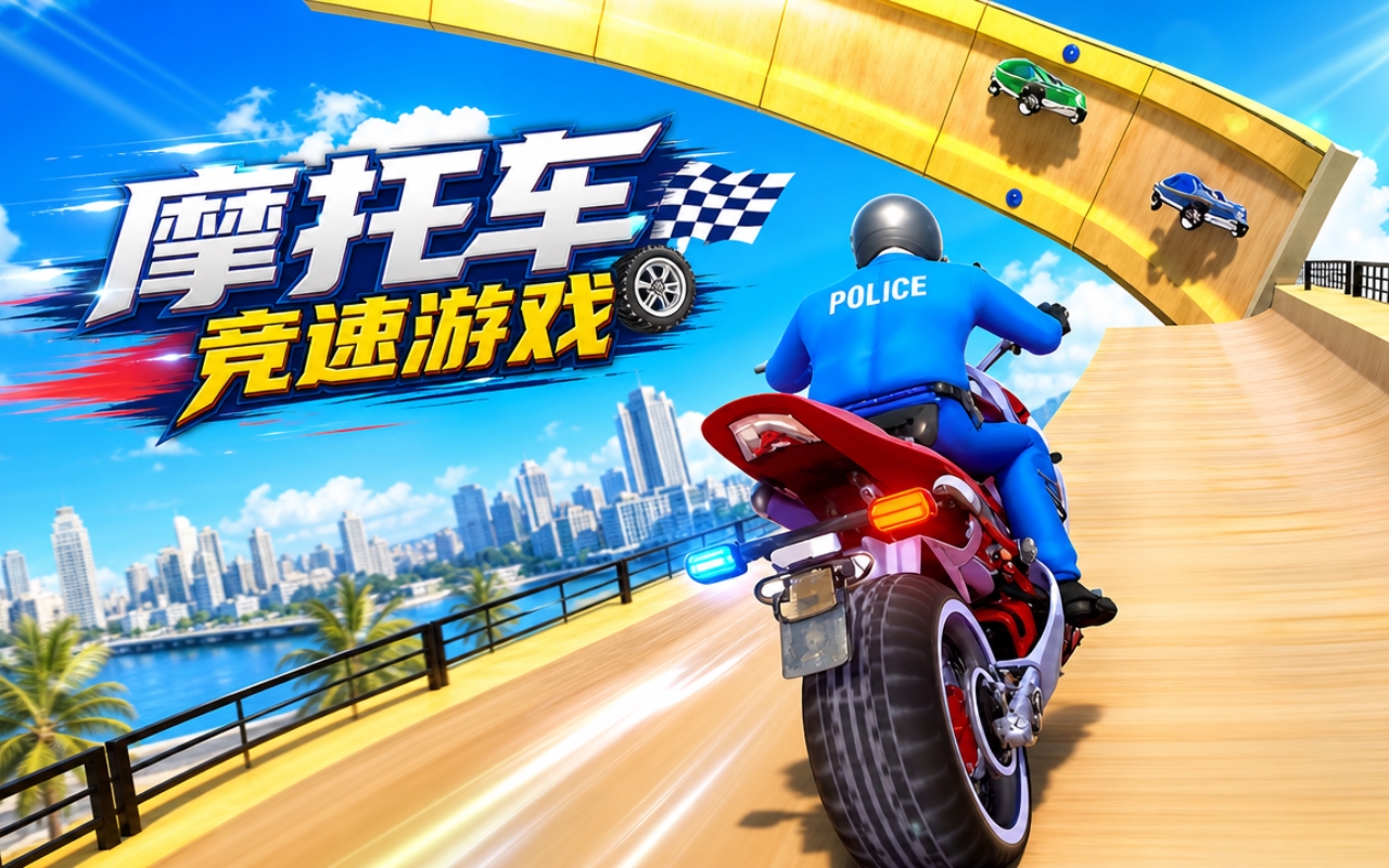 摩托车竞速游戏