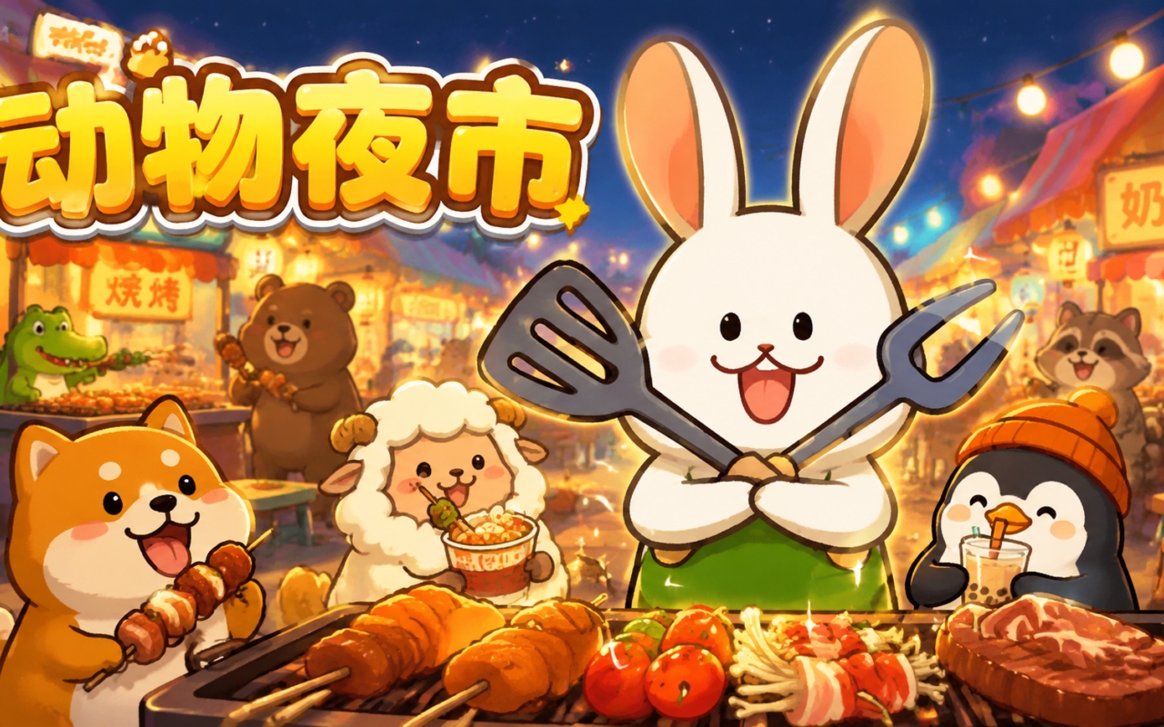 动物夜市