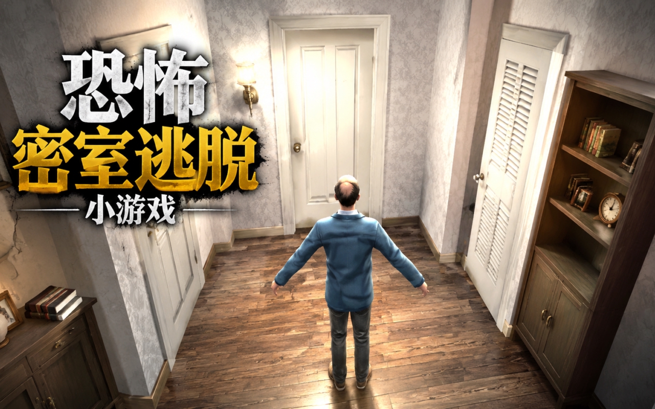 恐怖密室逃脱小游戏