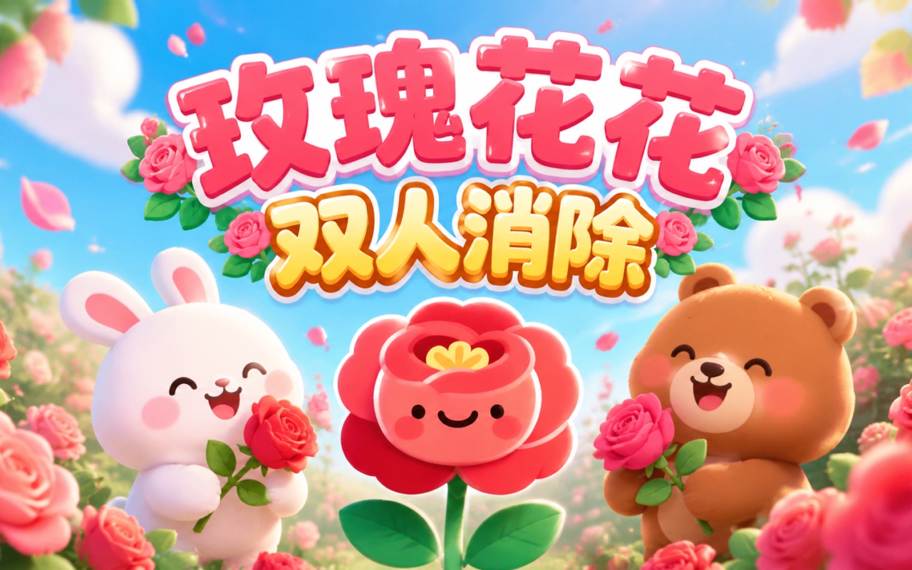 玫瑰花花双人消除