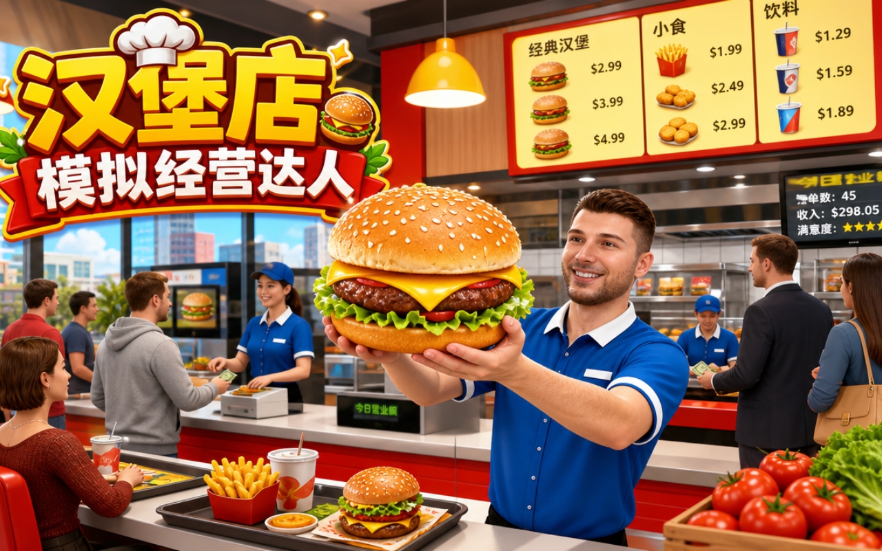 汉堡店模拟经营达人